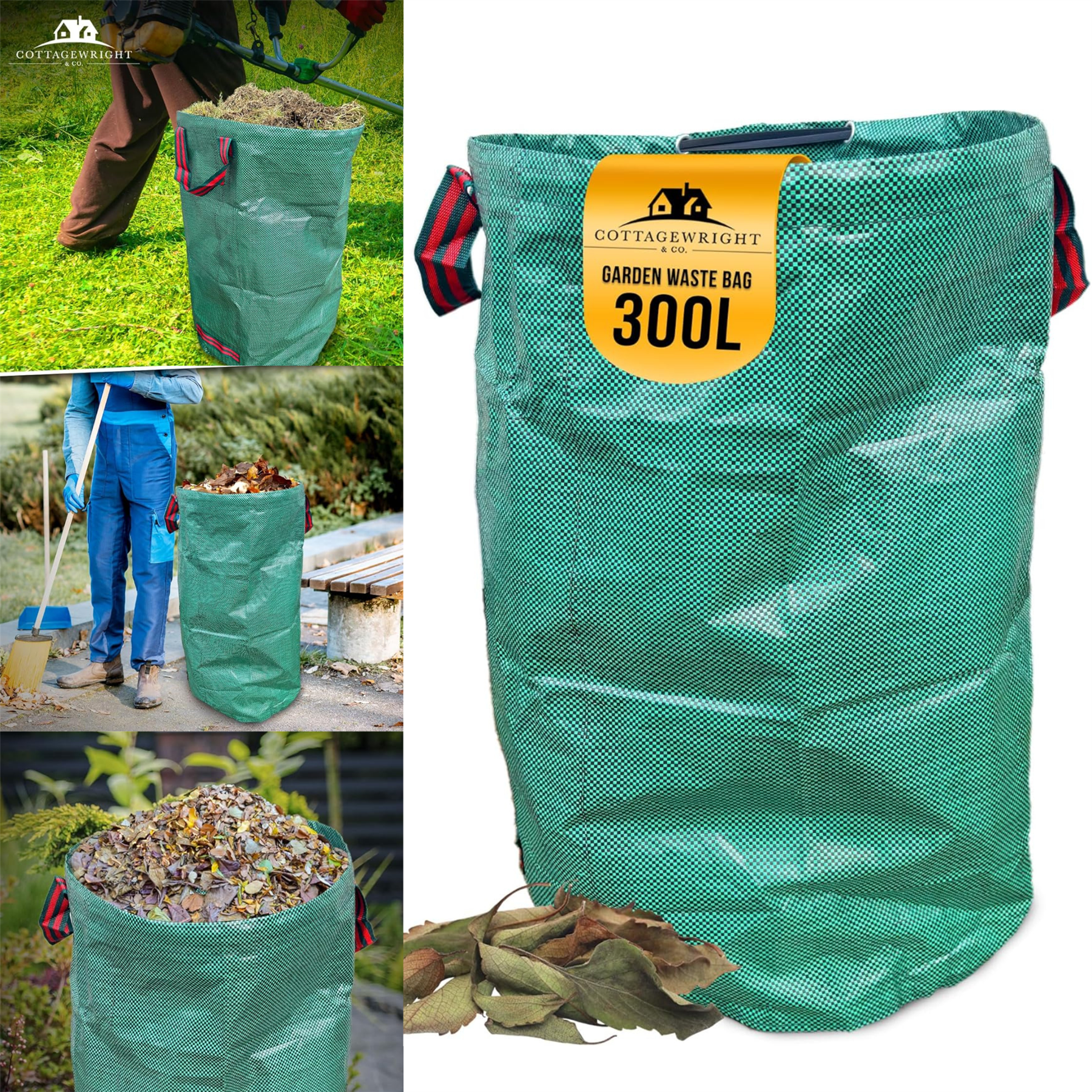 Garden Waste Bag 300L - The Dustpan and Brush Store