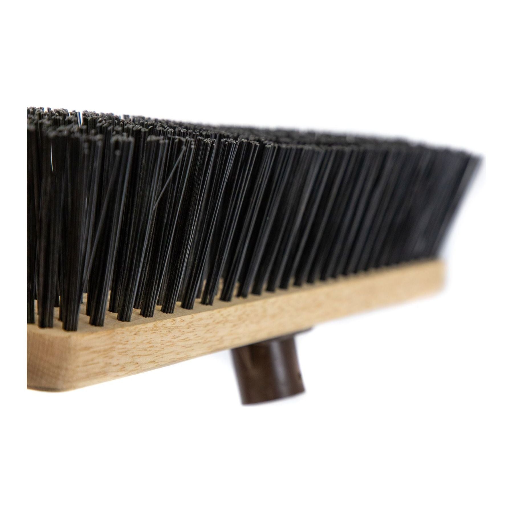 18" Newman and Cole Stiff PVC Broom Head with Plastic Socket - The Dustpan and Brush Store