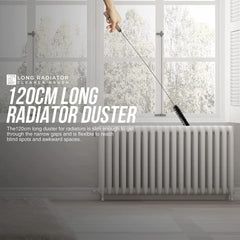 Radiator Cleaning Brush Long Reach Bendy and Flexible Long Handled Brush