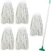 TDBS Green Kentucky Mop Set - 5 Heads