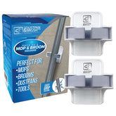Broom & Mop Holder - Pack of 2
