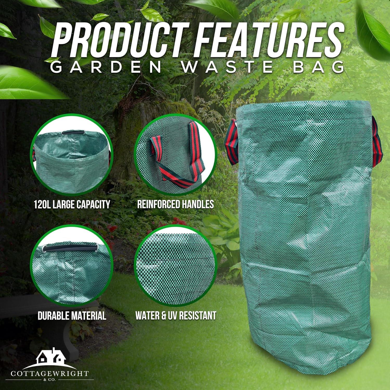 Garden Waste Bag 120L - The Dustpan and Brush Store