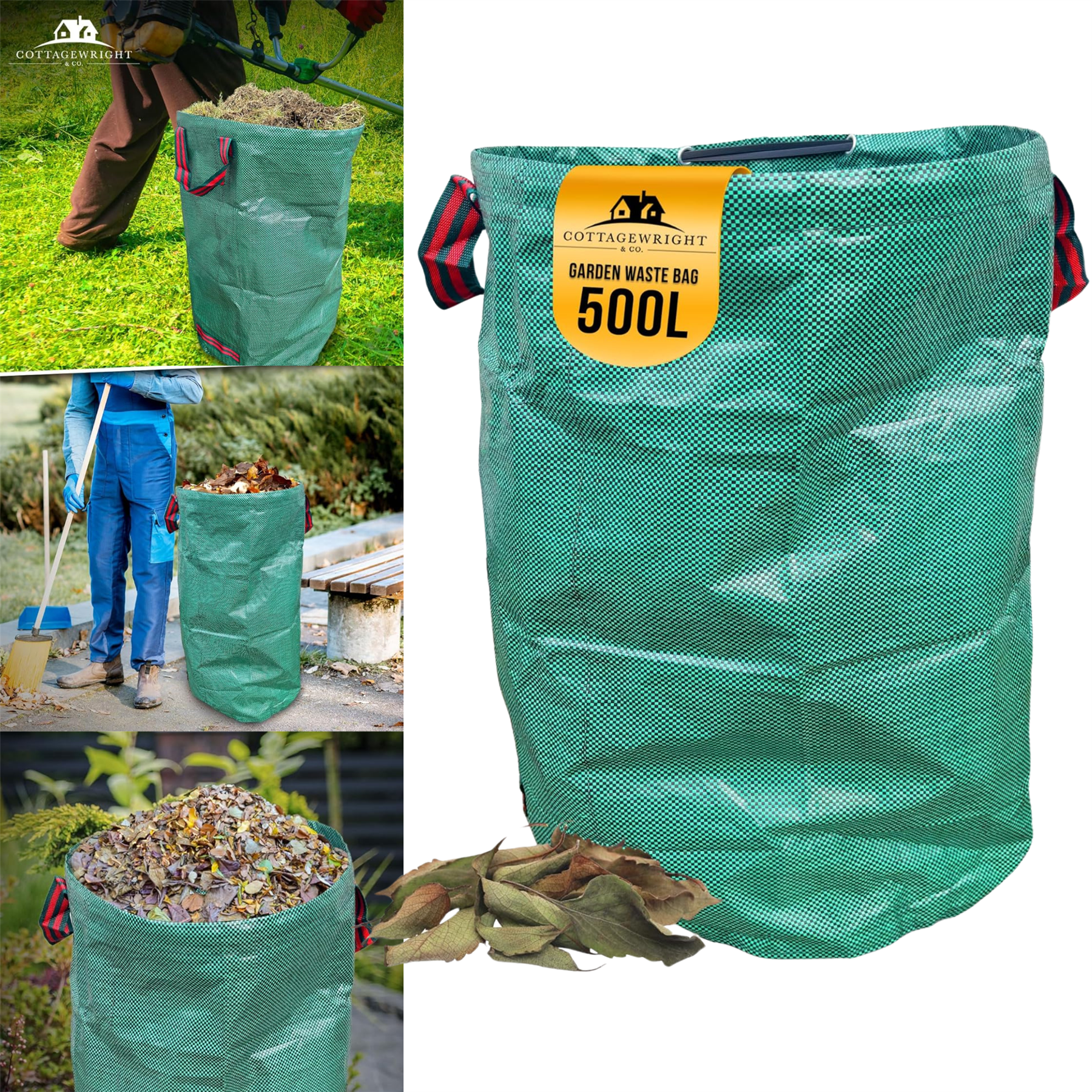 Garden Waste Bag 500L - The Dustpan and Brush Store
