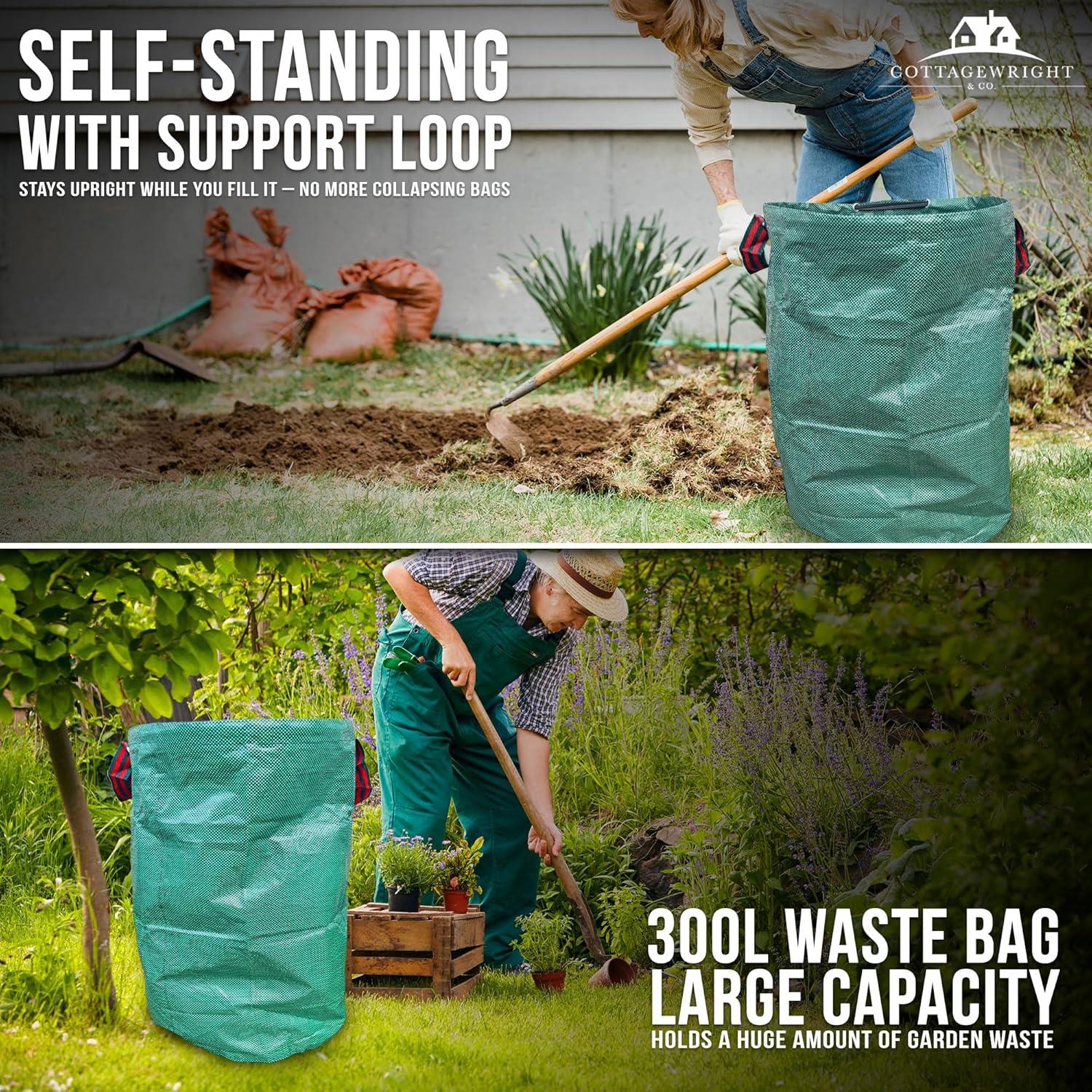 Garden Waste Bag 300L - The Dustpan and Brush Store