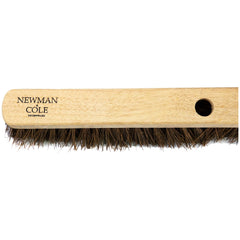 24" Newman and Cole Natural Stiff Bassine Broom Head with Hole
