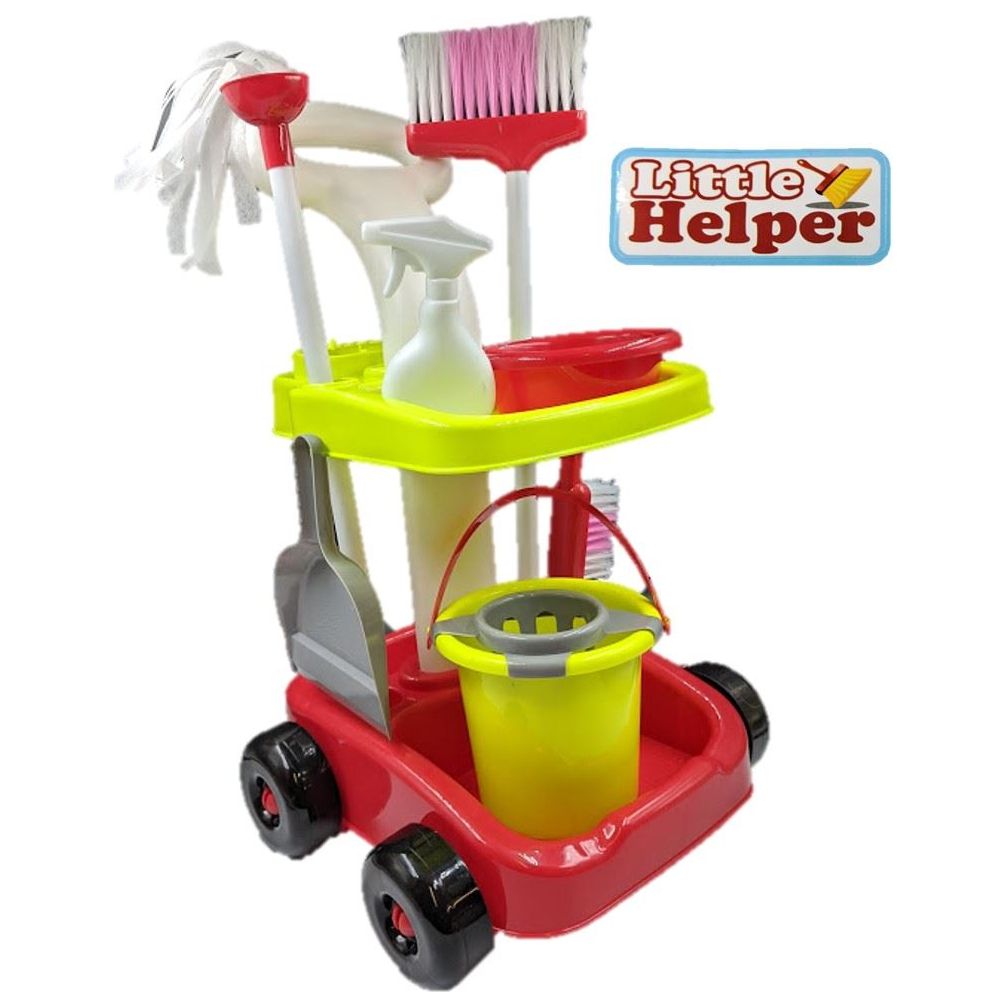 Childs Play Cleaning Trolley  Set
