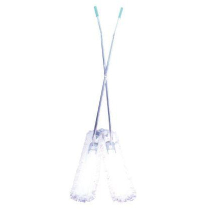Large V Sweeper Scissor Action Mop, Dust Control for Large Area's - The Dustpan and Brush Store