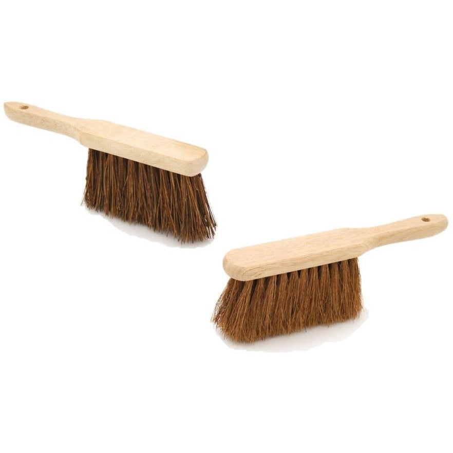 Hand Brush Deal - Budget Soft Coco and Budget Stiff Bassine - The Dustpan and Brush Store