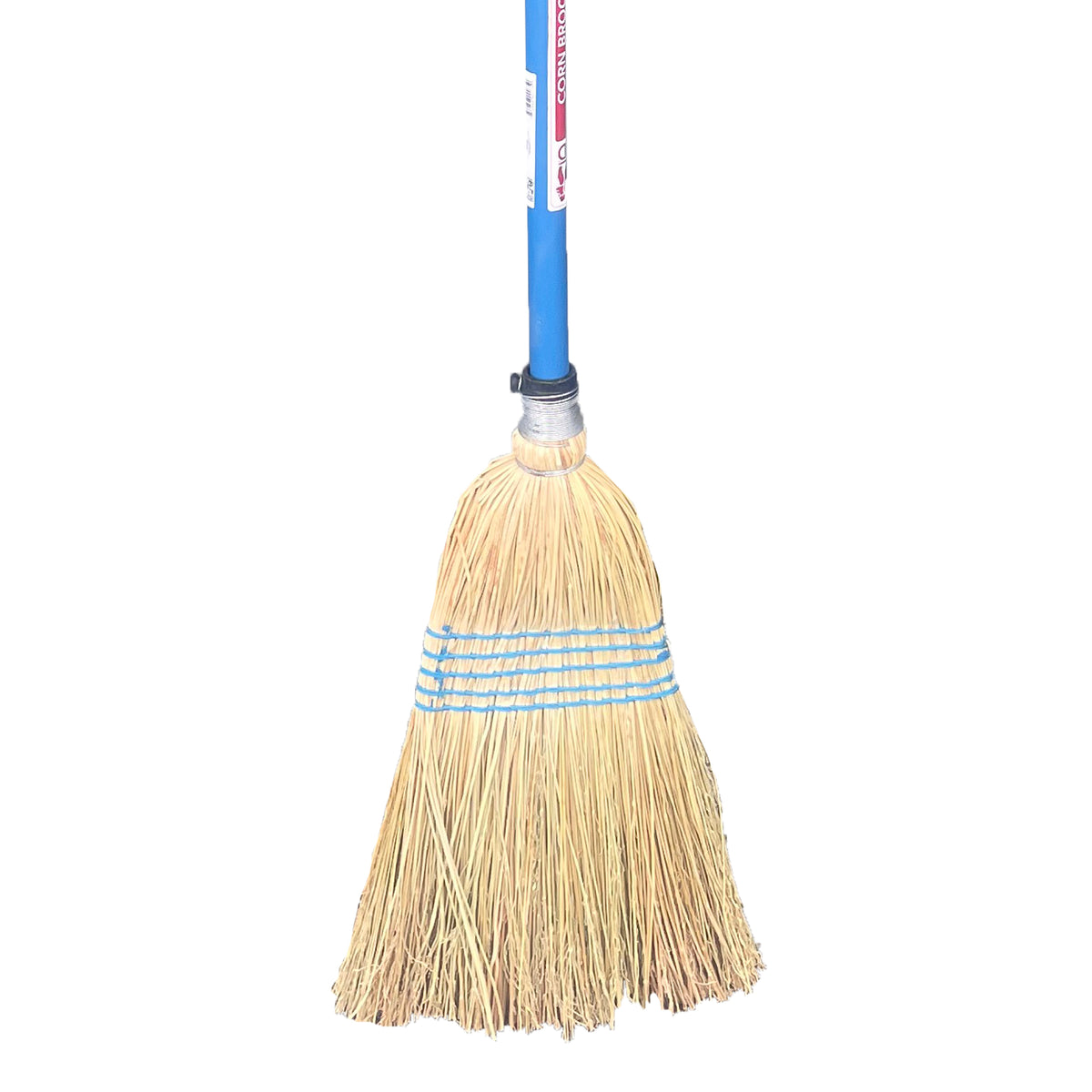 Traditional Corn Broom Besom Long Handled Sweeping Brush The Dustpan