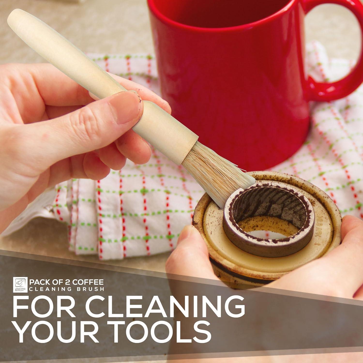 Coffee Cleaning Brush - Pack of 2