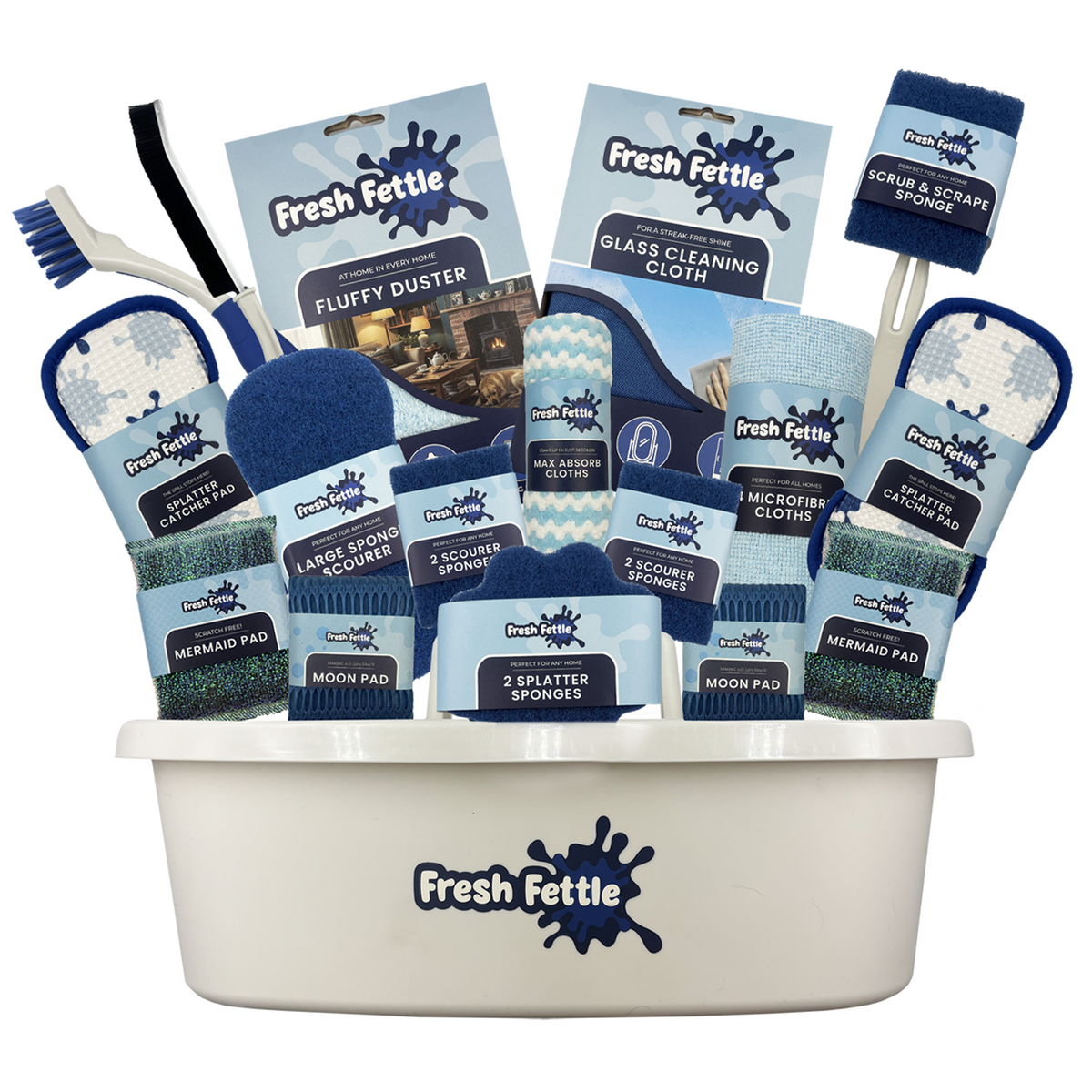 *PRE-ORDER* Fresh Fettle Complete Cleaning Caddy Cleaning Bundle