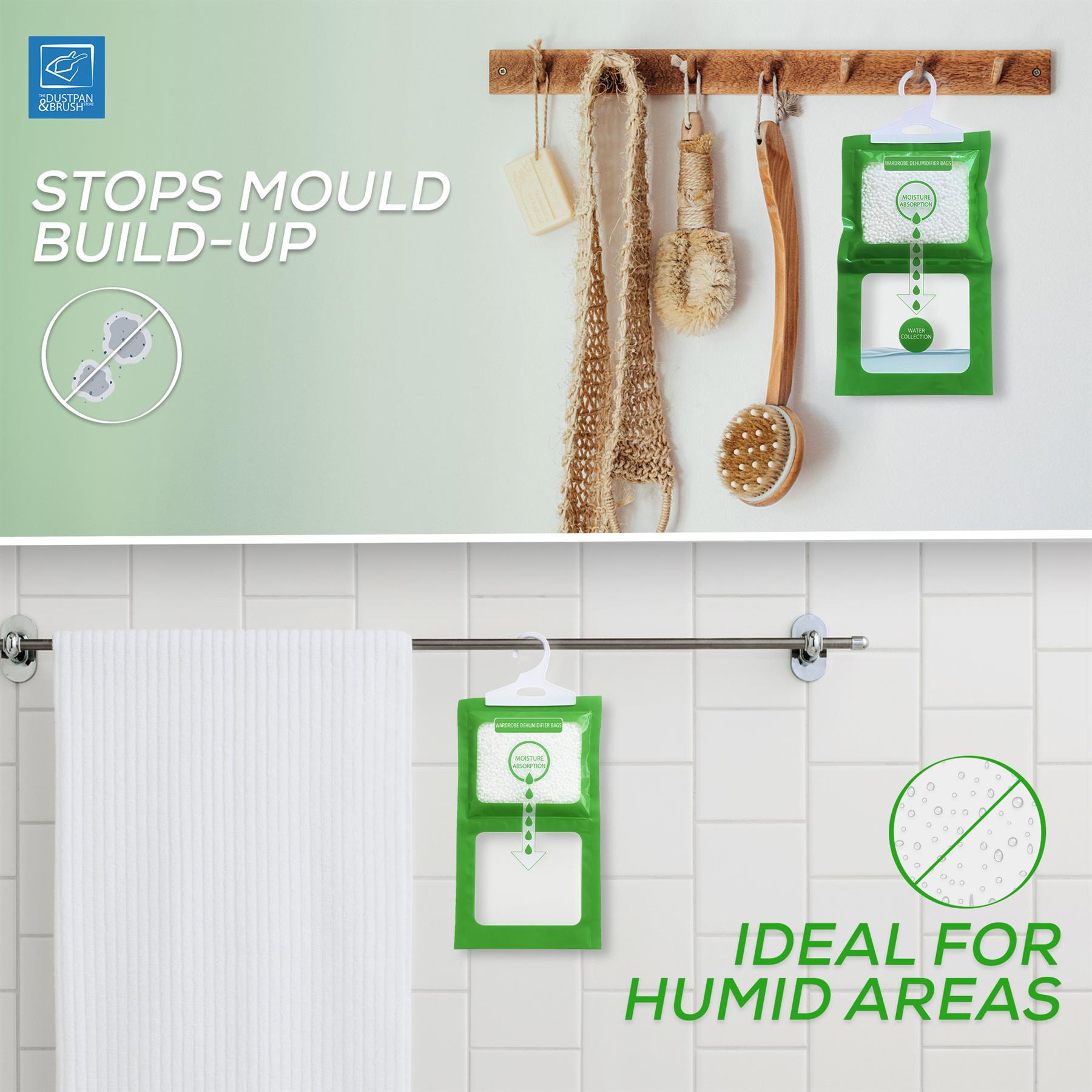 Wardrobe Hanger Moisture Trap - Pack of 10