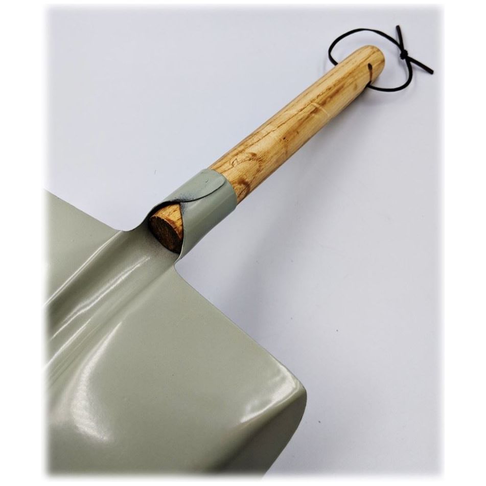 Heritage Green Coal Shovel with Hand Brush Set