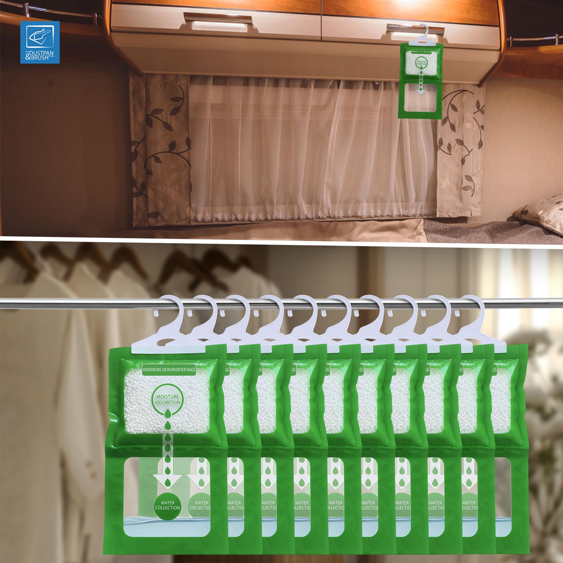 Wardrobe Hanger Moisture Trap - Pack of 10