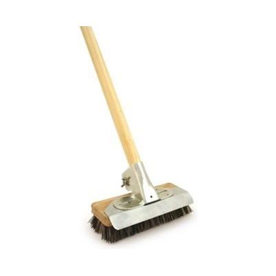 Super Heavy Duty Deck Scrub Metal Scraper Weeding Brush for Decking Paving Patio