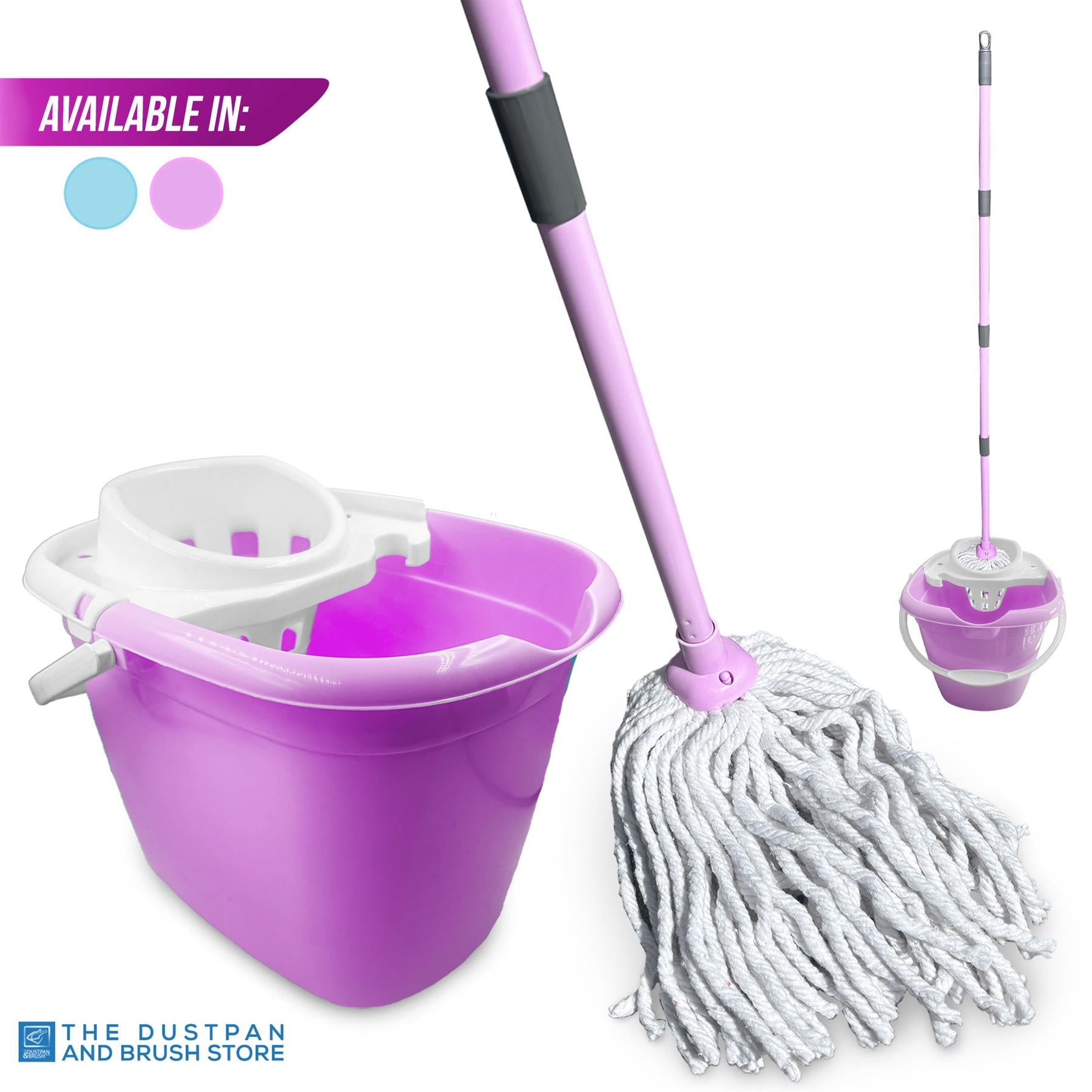 Mop & Bucket Set - Lilac