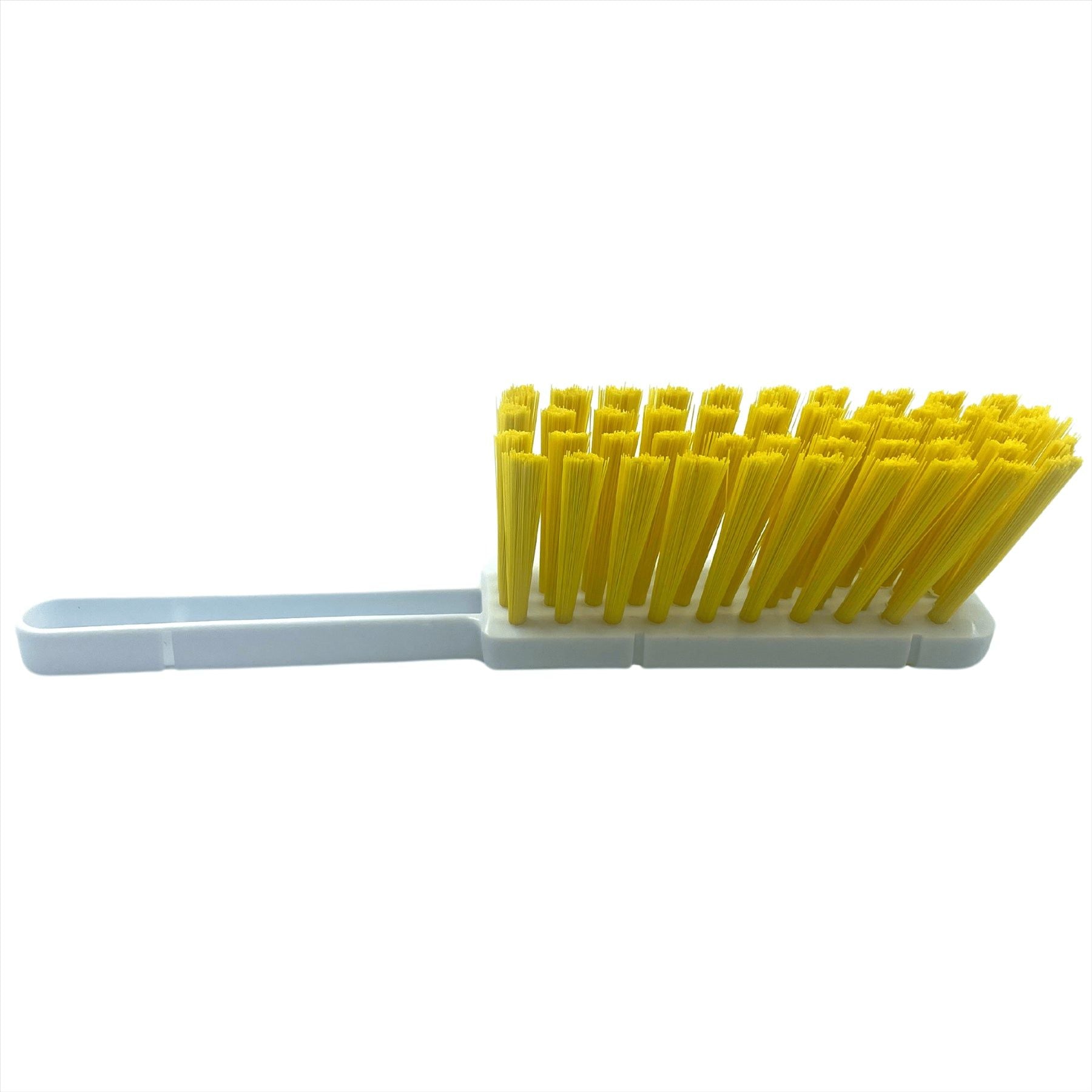 Yellow Colour Coded Hand Brush Soft Banister Hygiene Brush