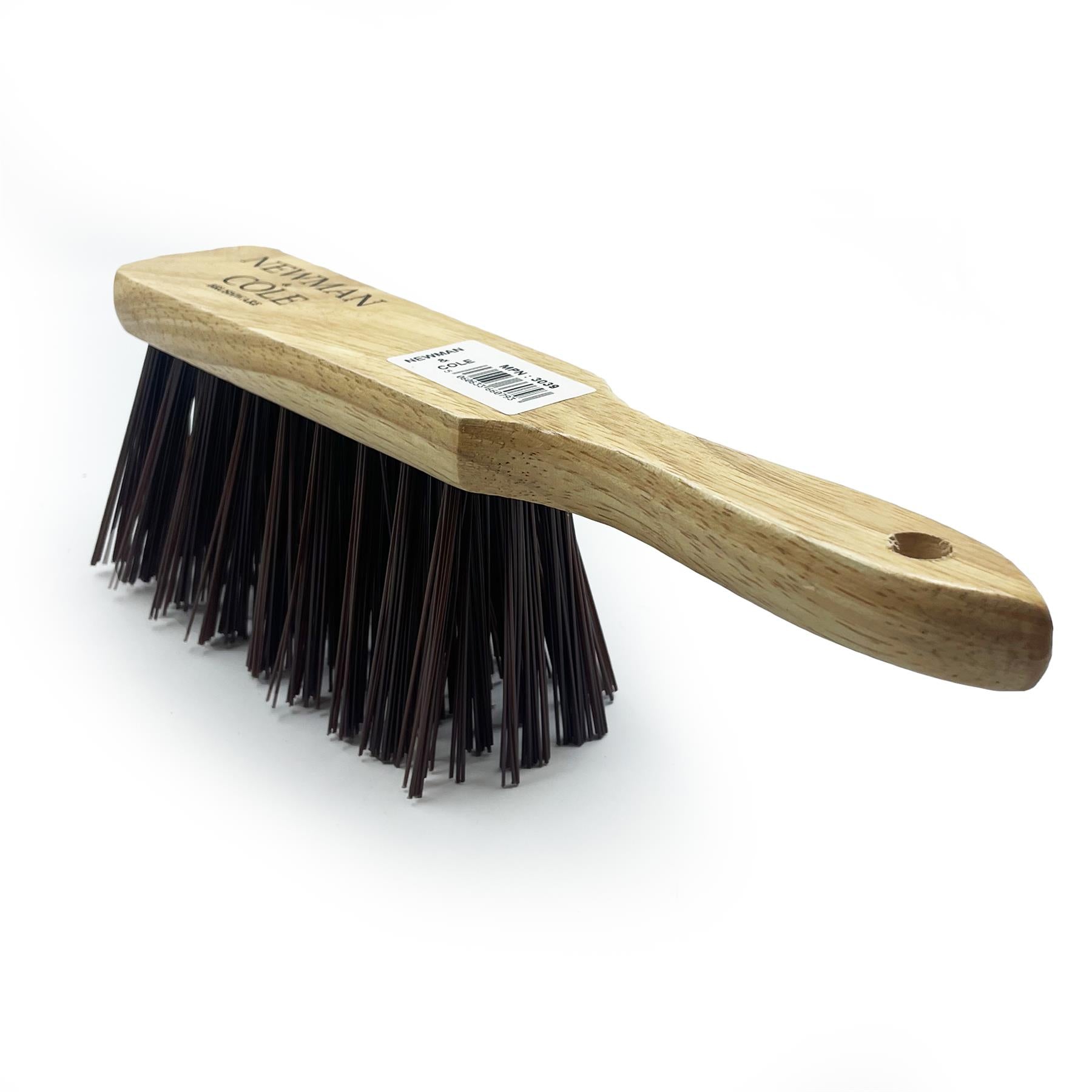 Newman and Cole Varnished Stiff PVC Hand Brush