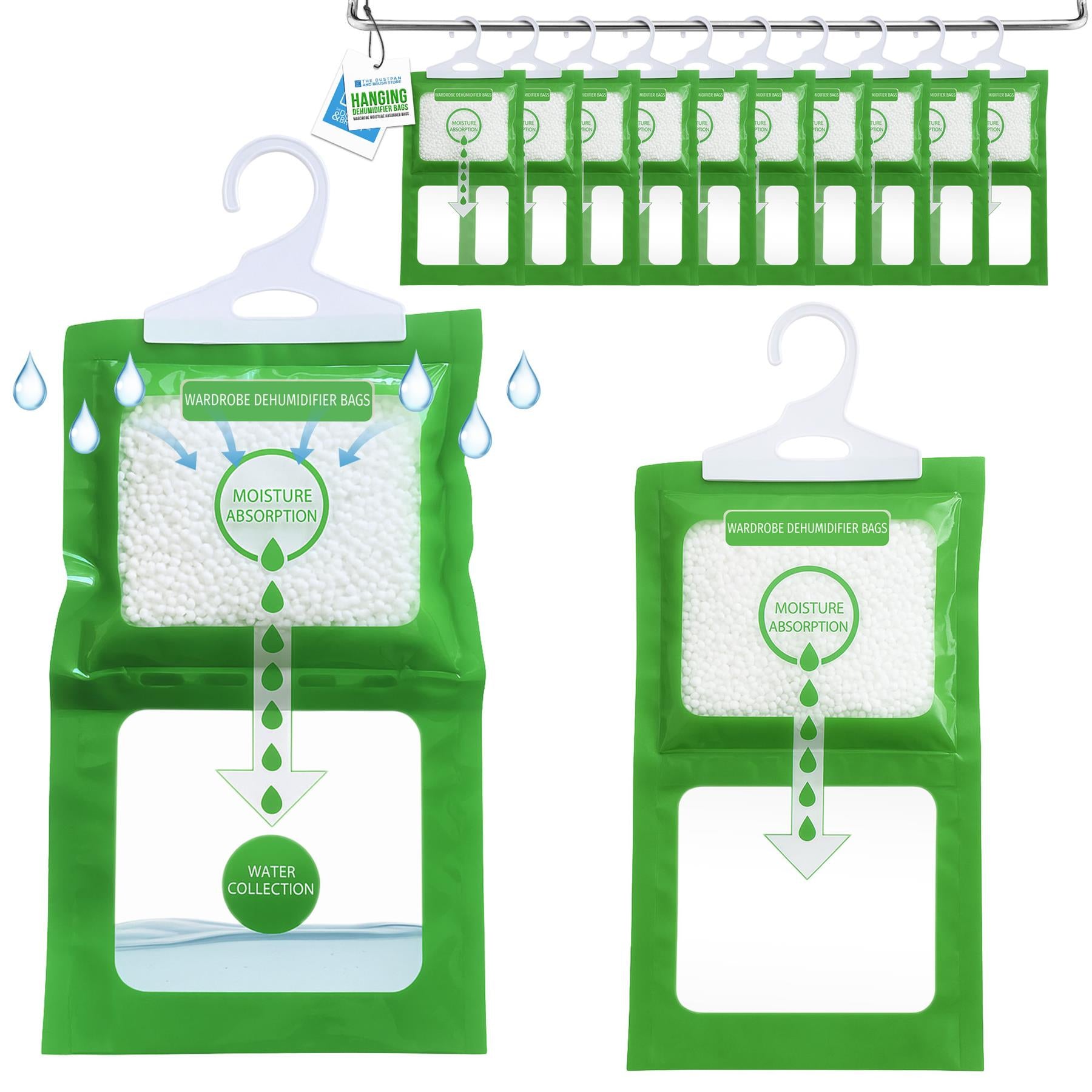 Wardrobe Hanger Moisture Trap - Pack of 10