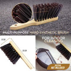 Newman and Cole Varnished Stiff PVC Hand Brush - The Dustpan and Brush Store