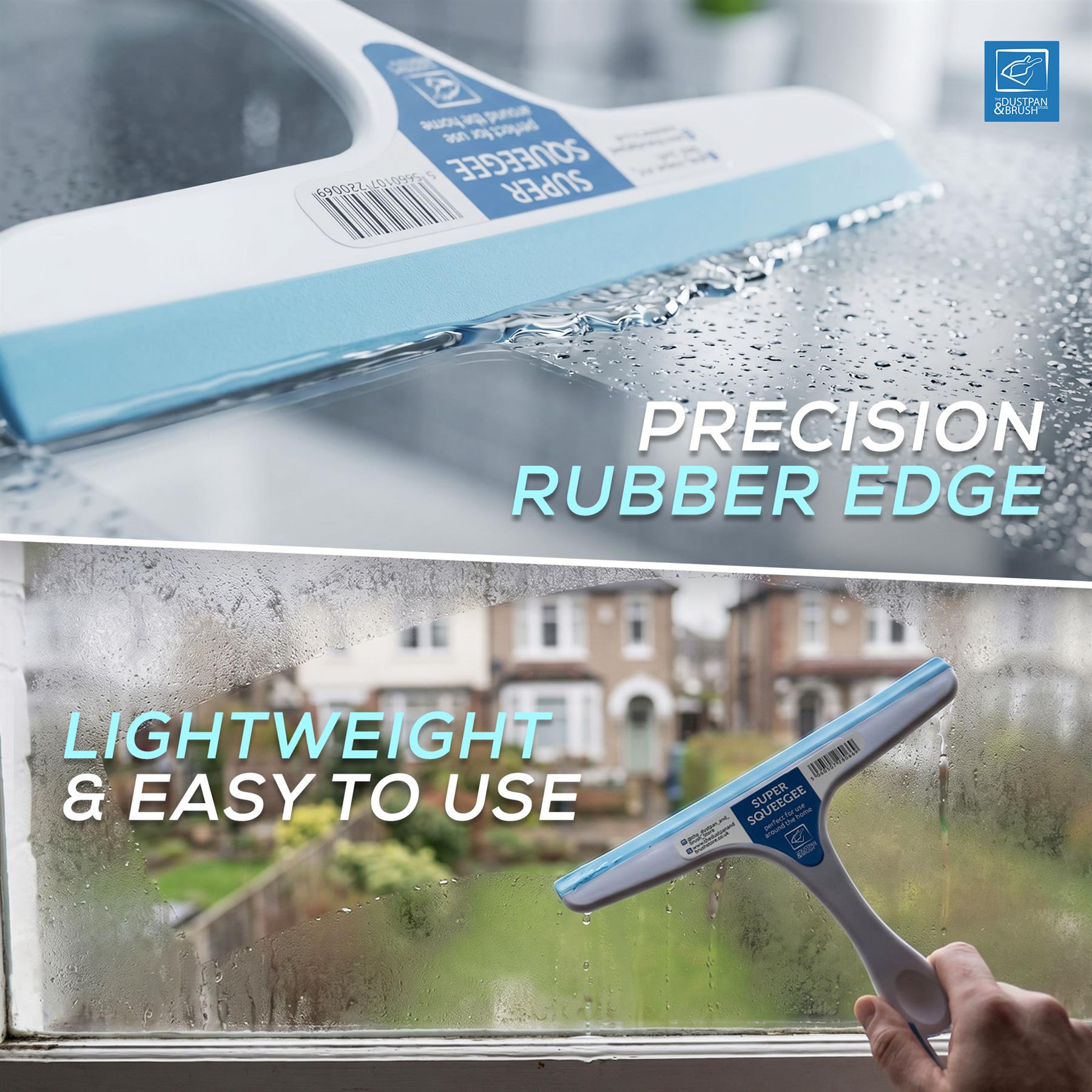 Window Squeegee Shower Screen Glass Cleaning Wiper Blade - The Dustpan and Brush Store