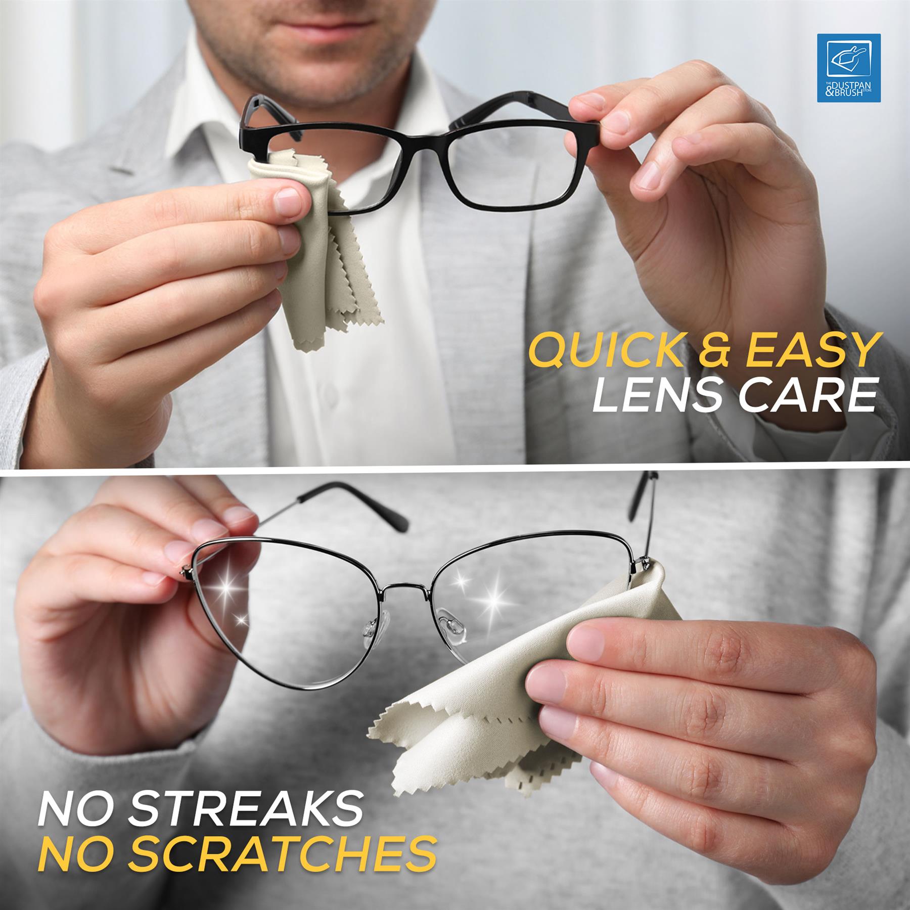 Glasses Cleaning Cloths | Pack of 6