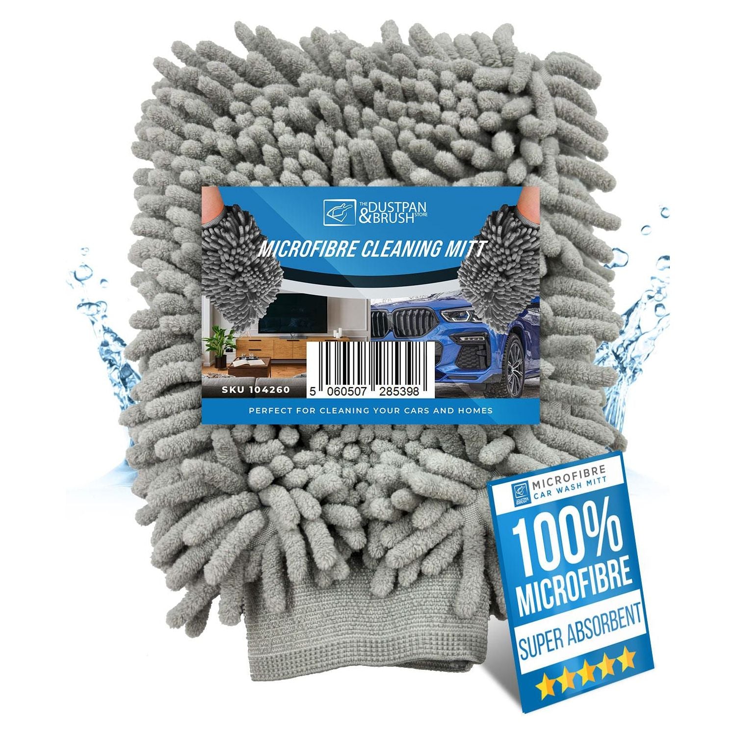 Microfibre Car Wash Mitt