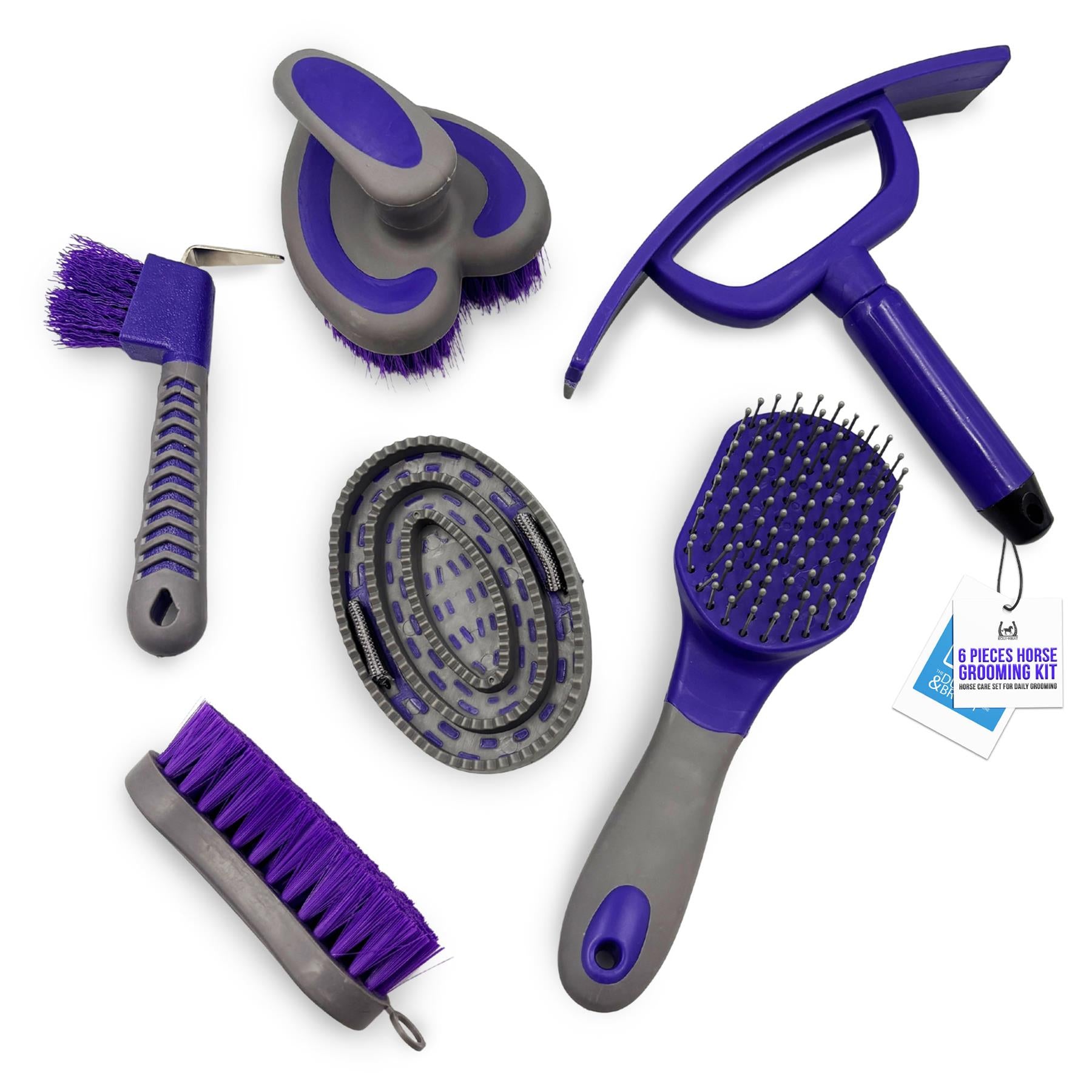 Equi-Neat Starter 6 Piece Horse Grooming Kit