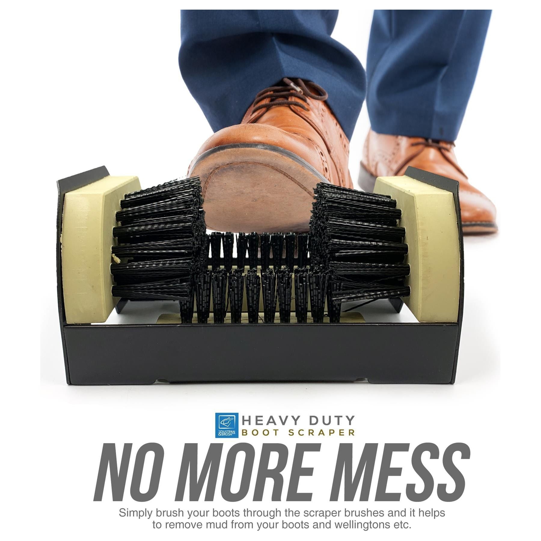 Heavy Duty Boot Scraper Brush