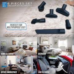 6 Piece Henry Hoover Vacuum Cleaner Attachments Set