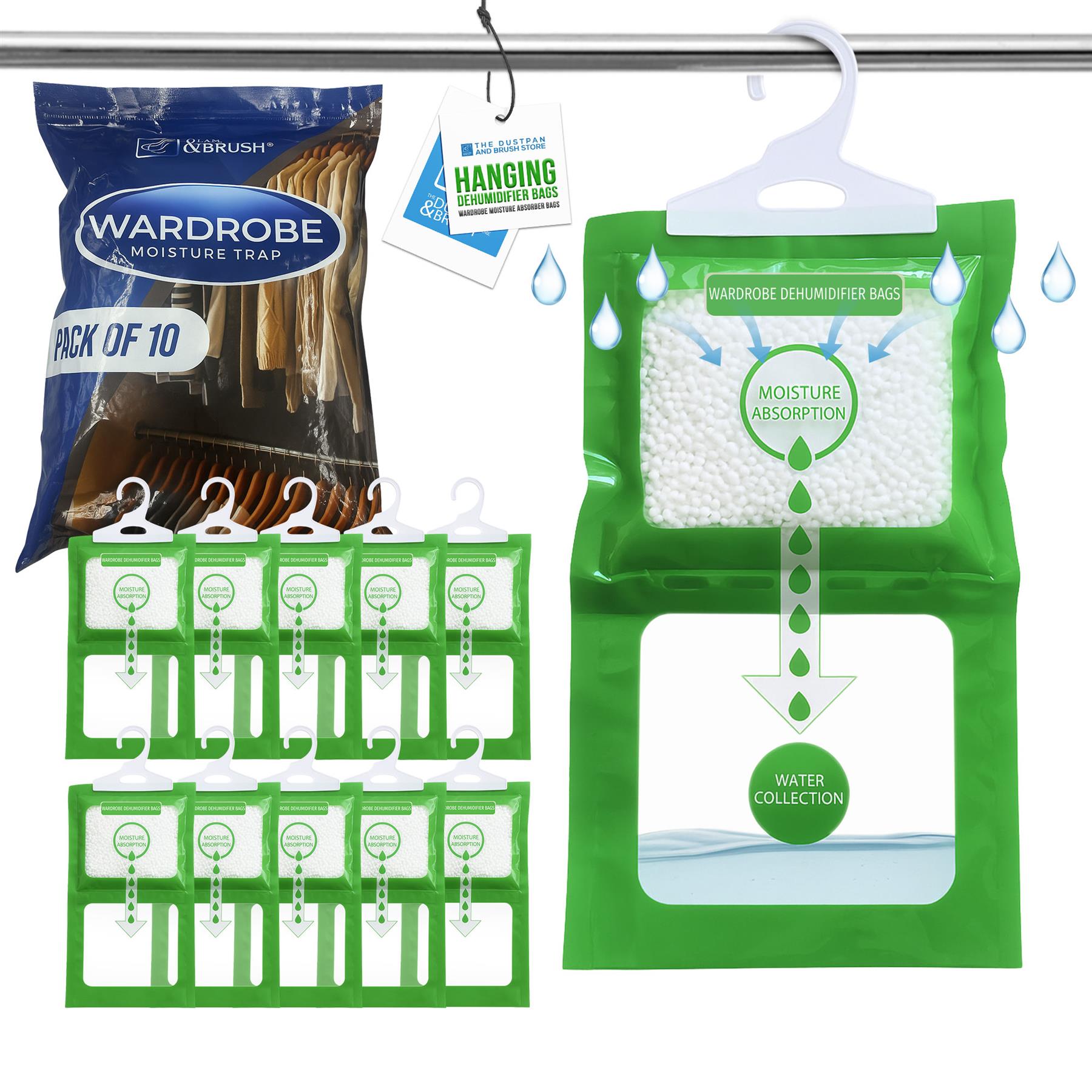 Wardrobe Hanger Moisture Trap - Pack of 10