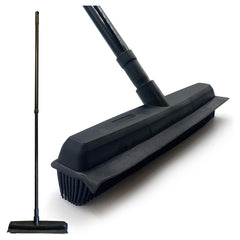 Rubber Broom with Extending Handle