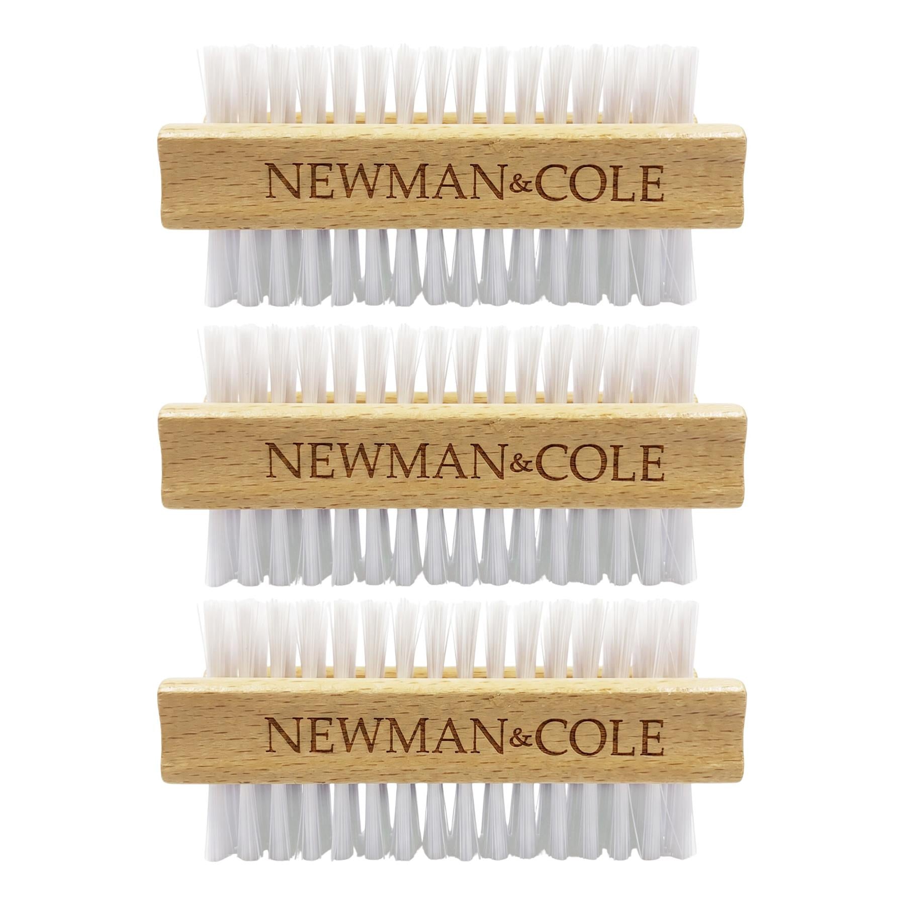 Newman and Cole Wooden Nail Brush - Pack of 3 - The Dustpan and Brush Store