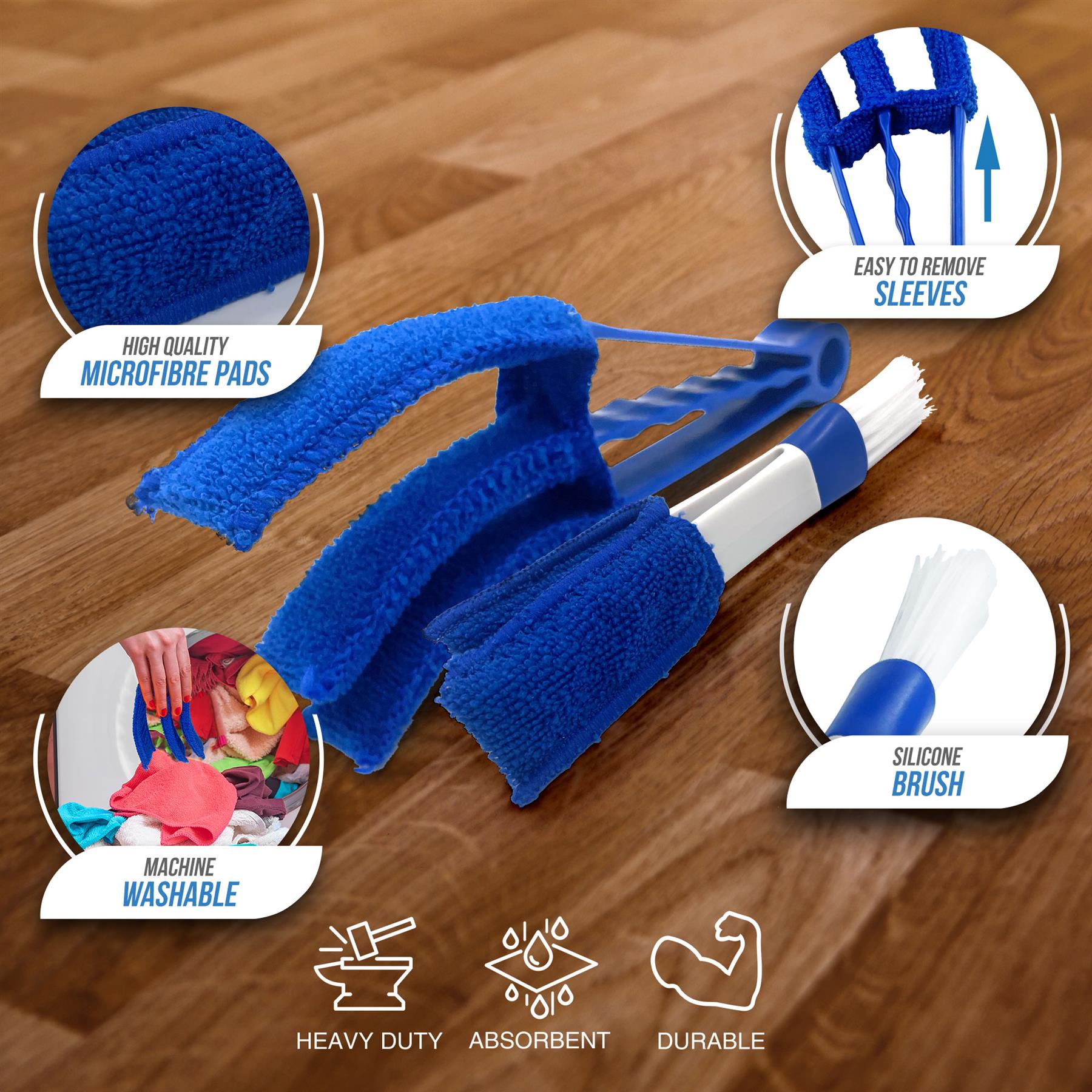 Blind Cleaner Set with Brush