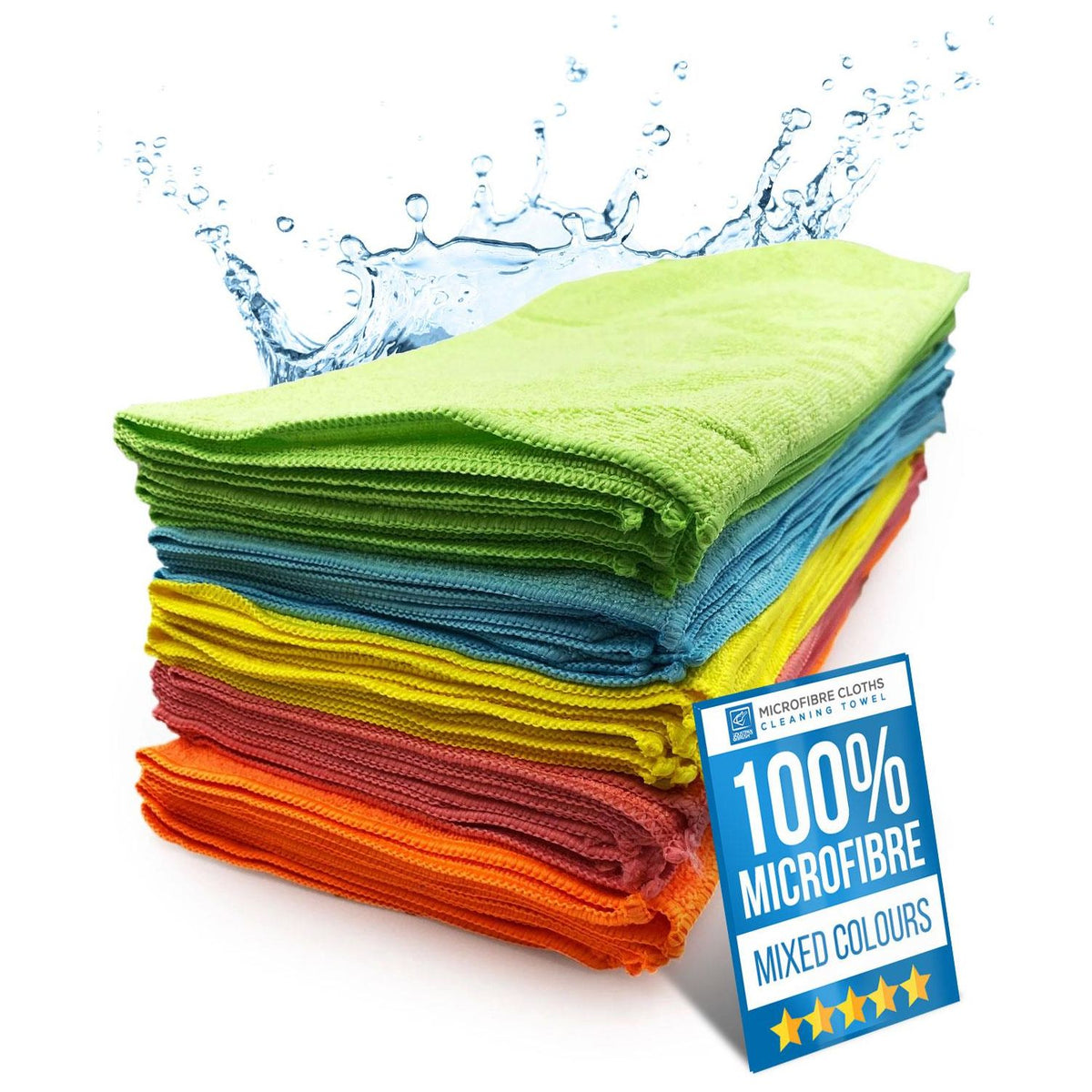 Pack of 40 Microfibre Cloths - CLEARANCE