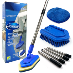 3-in-1 Bathroom Cleaning Set on a white background 