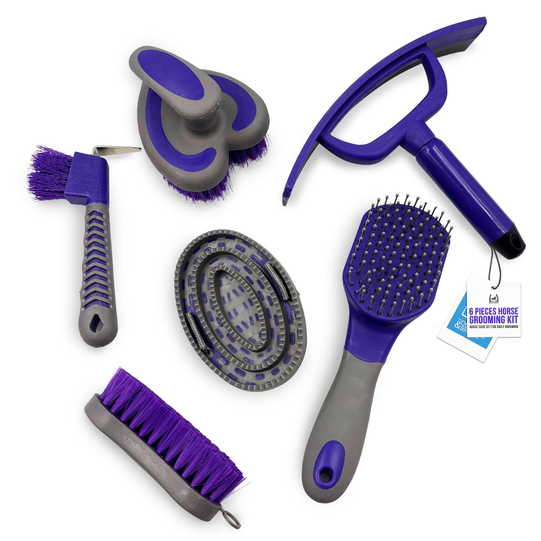 Equi-Neat Starter 6 Piece Horse Grooming Kit