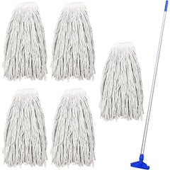 TDBS Blue Kentucky Mop Set - 5 Heads