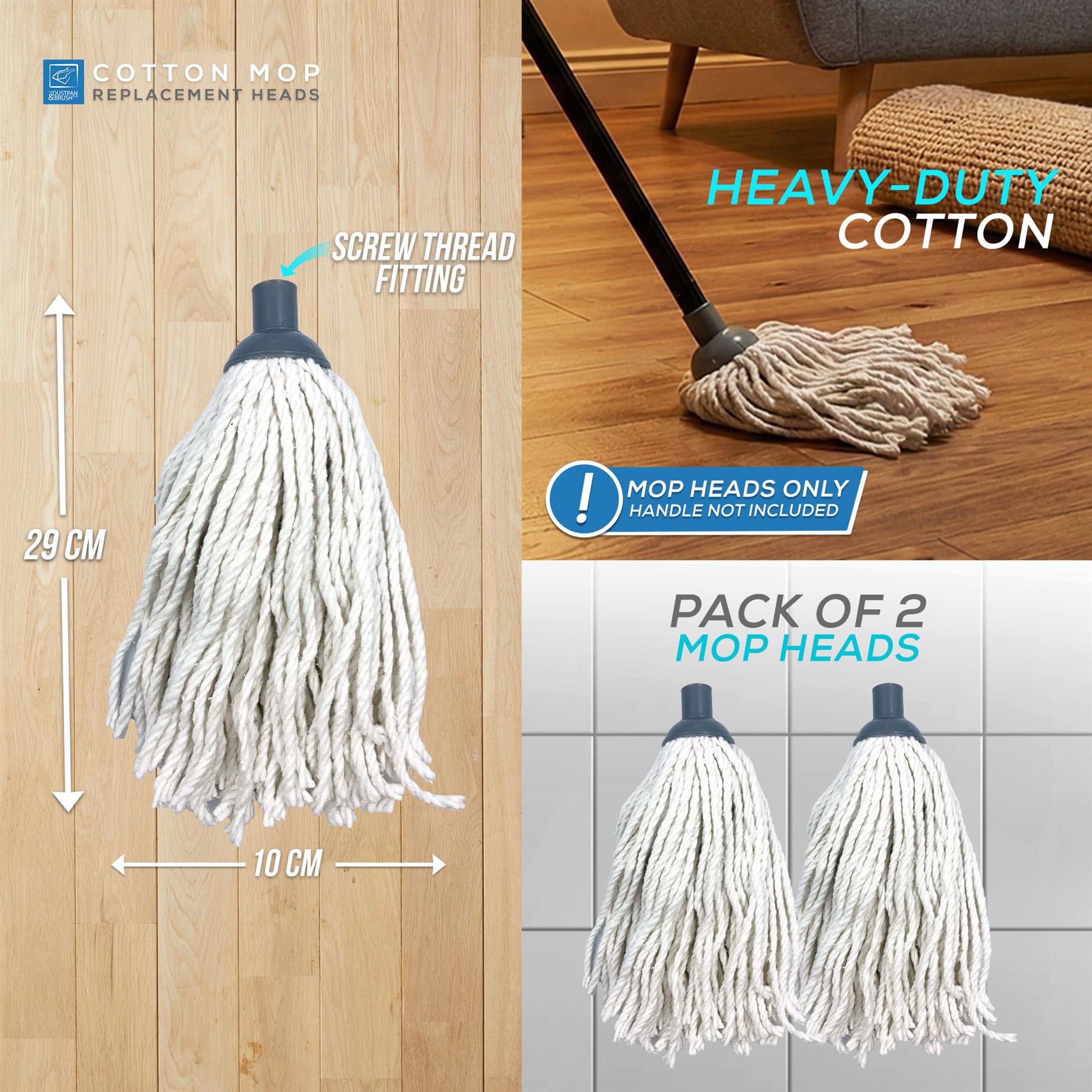 TDBS Cotton Mop Head (PACK of 2)