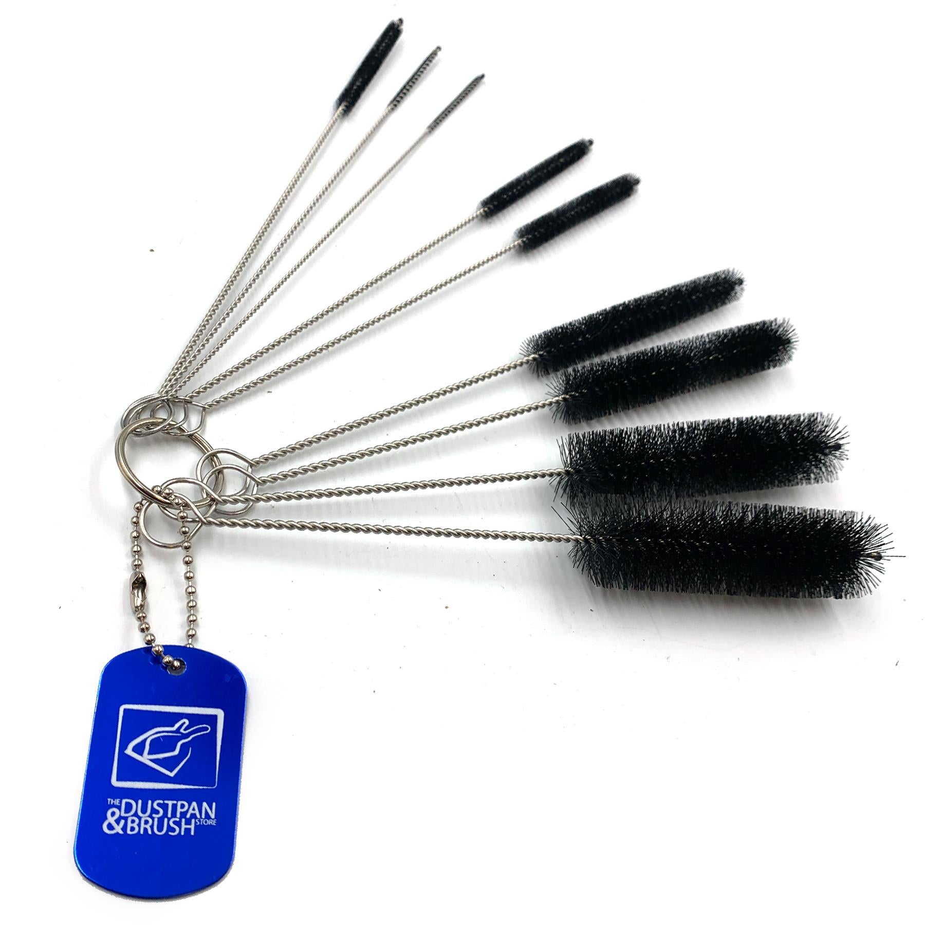 Kettle Spout Brush Teapot Nozzle Brush Set Bottle Tube Brush Pipe Cleaner Glasses Straw Coffee Machine Cleaning Brushes - 10 Pack Assorted Sizes