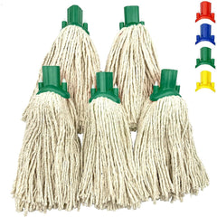 Green Cotton Mop Head 12PY - Pack of 5