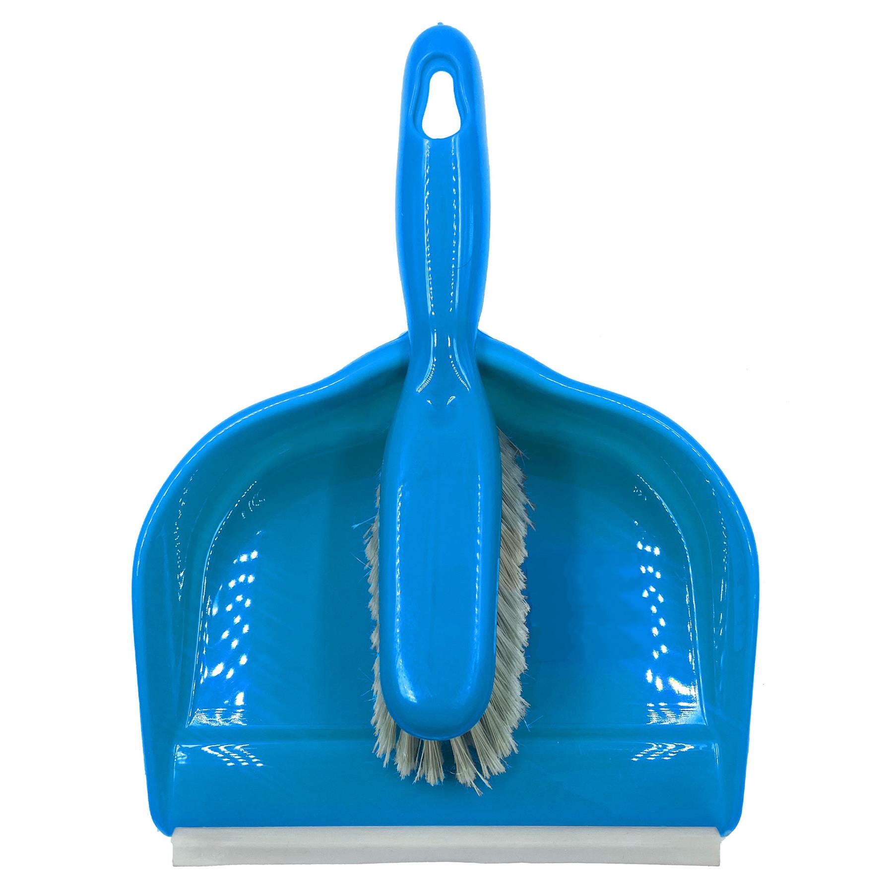 Colour Coded Blue Dustpan Set