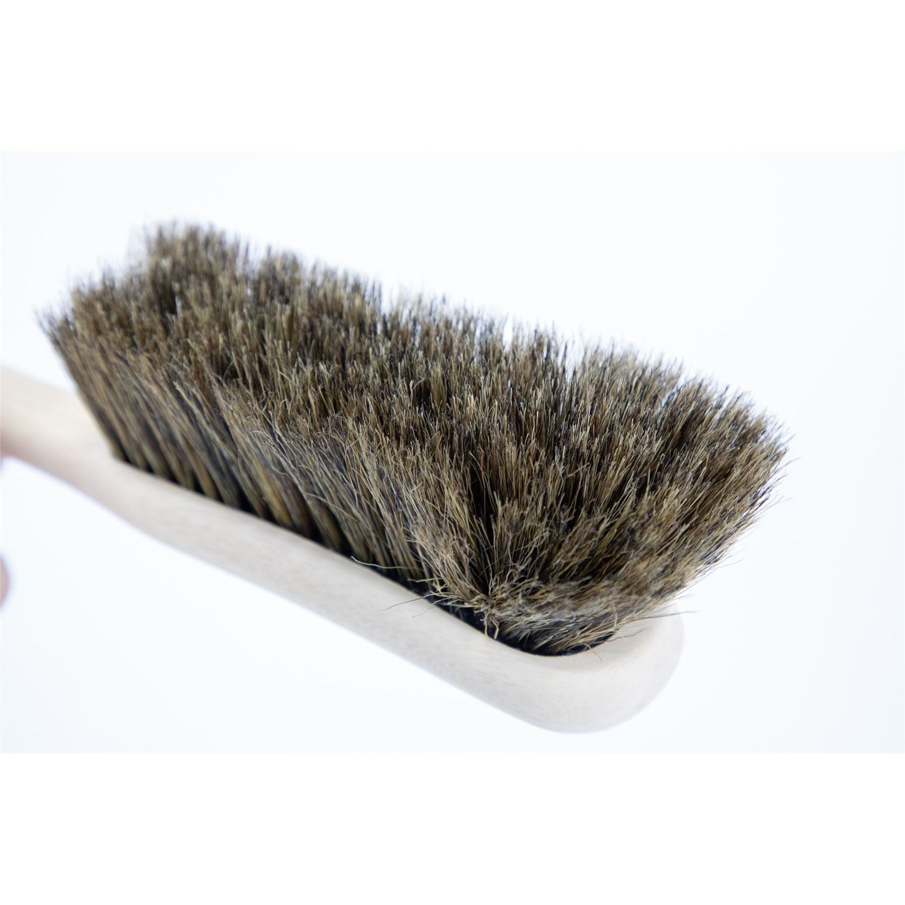 Unvarnished Plain Pure Natural Real Bristle Hair Soft Banister Hand Brush