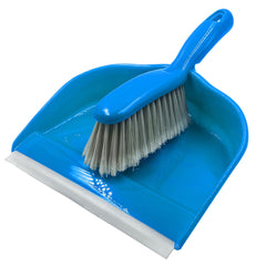 Colour Coded Blue Dustpan Set