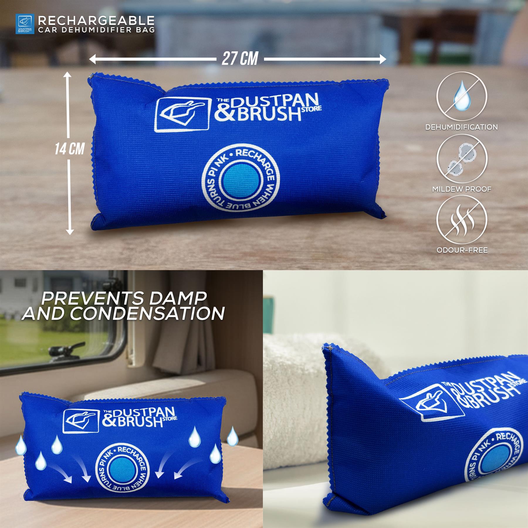 Rechargeable Moisture Trap