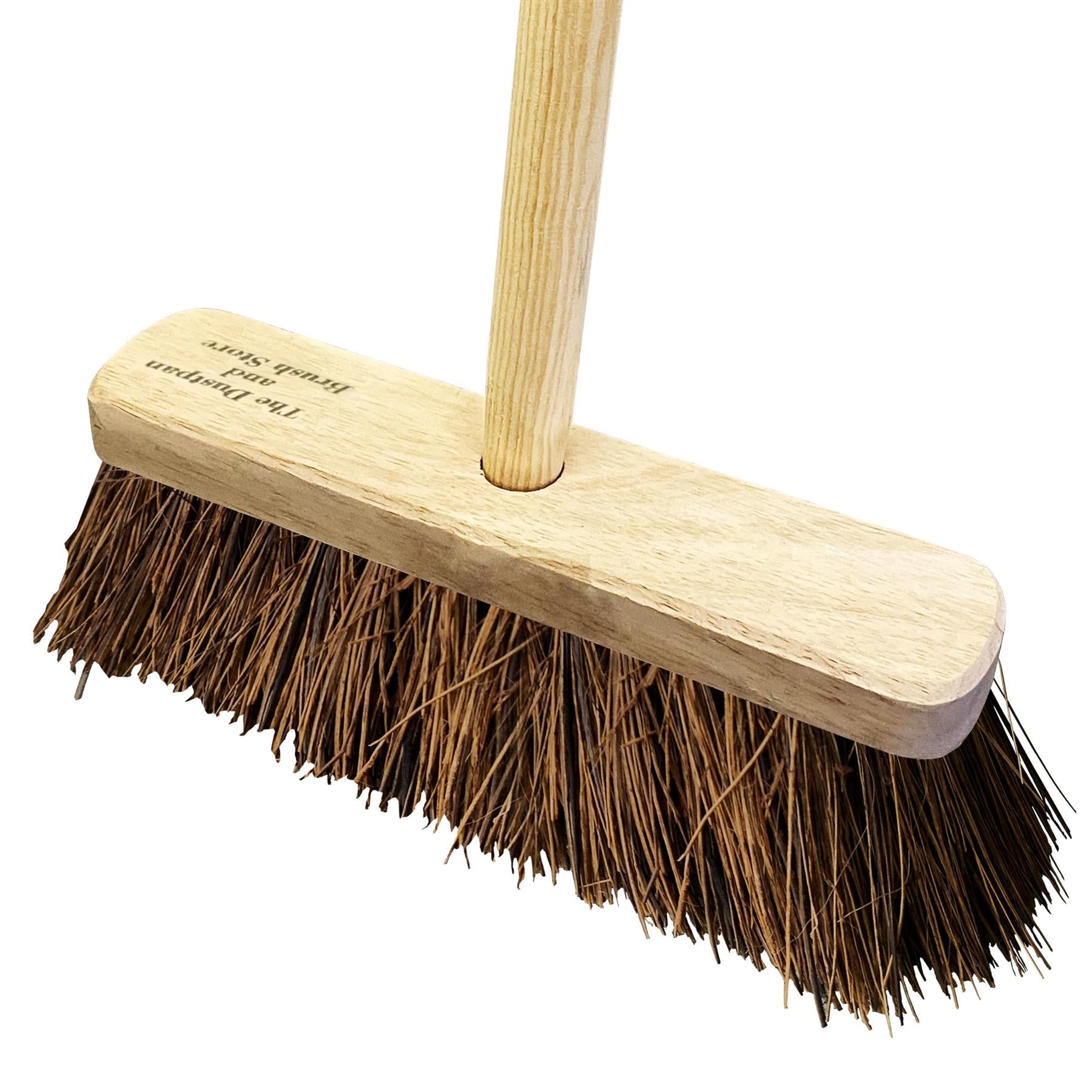 10" Stiff Bassine Broom on a white background 