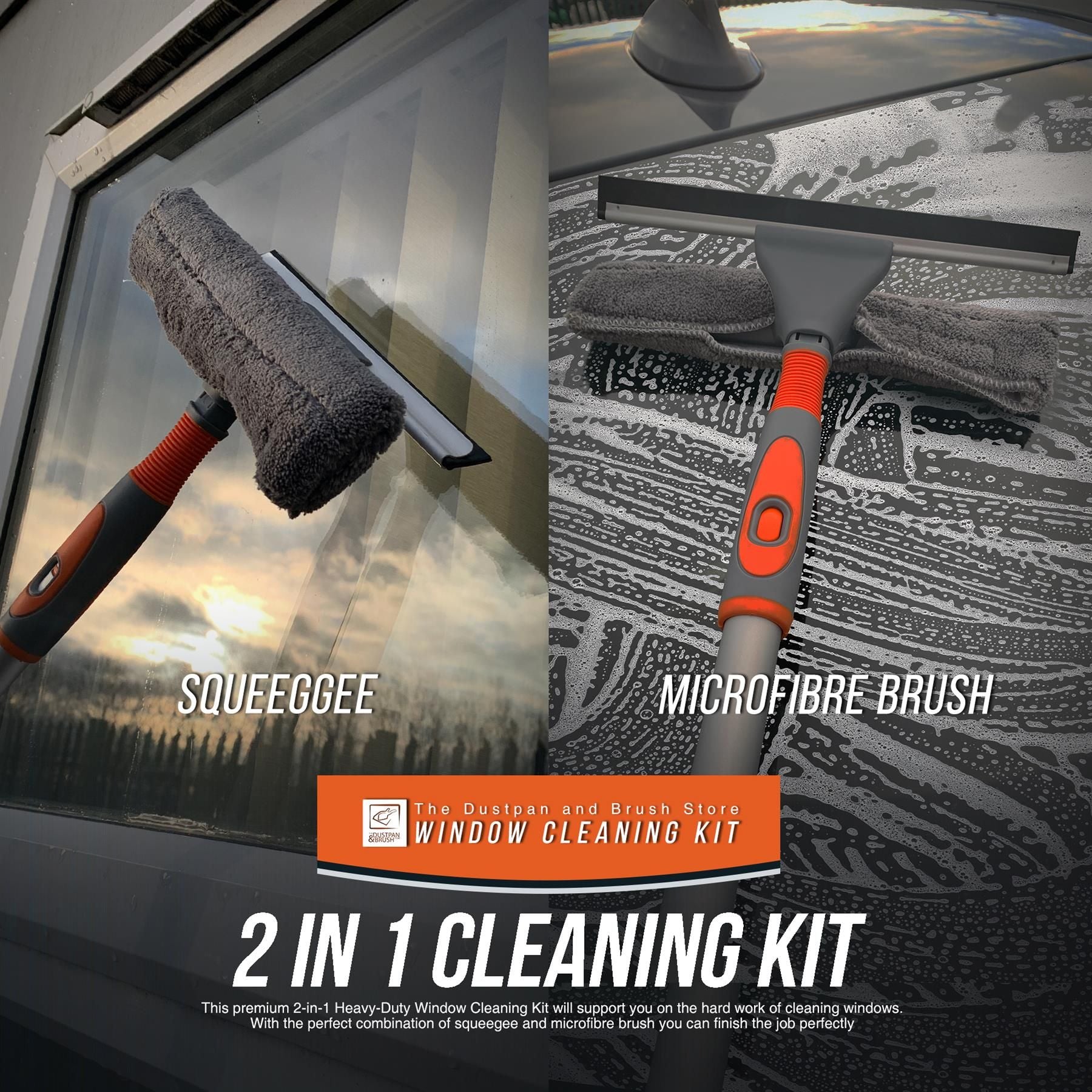 Long Reach Window Cleaning Kit