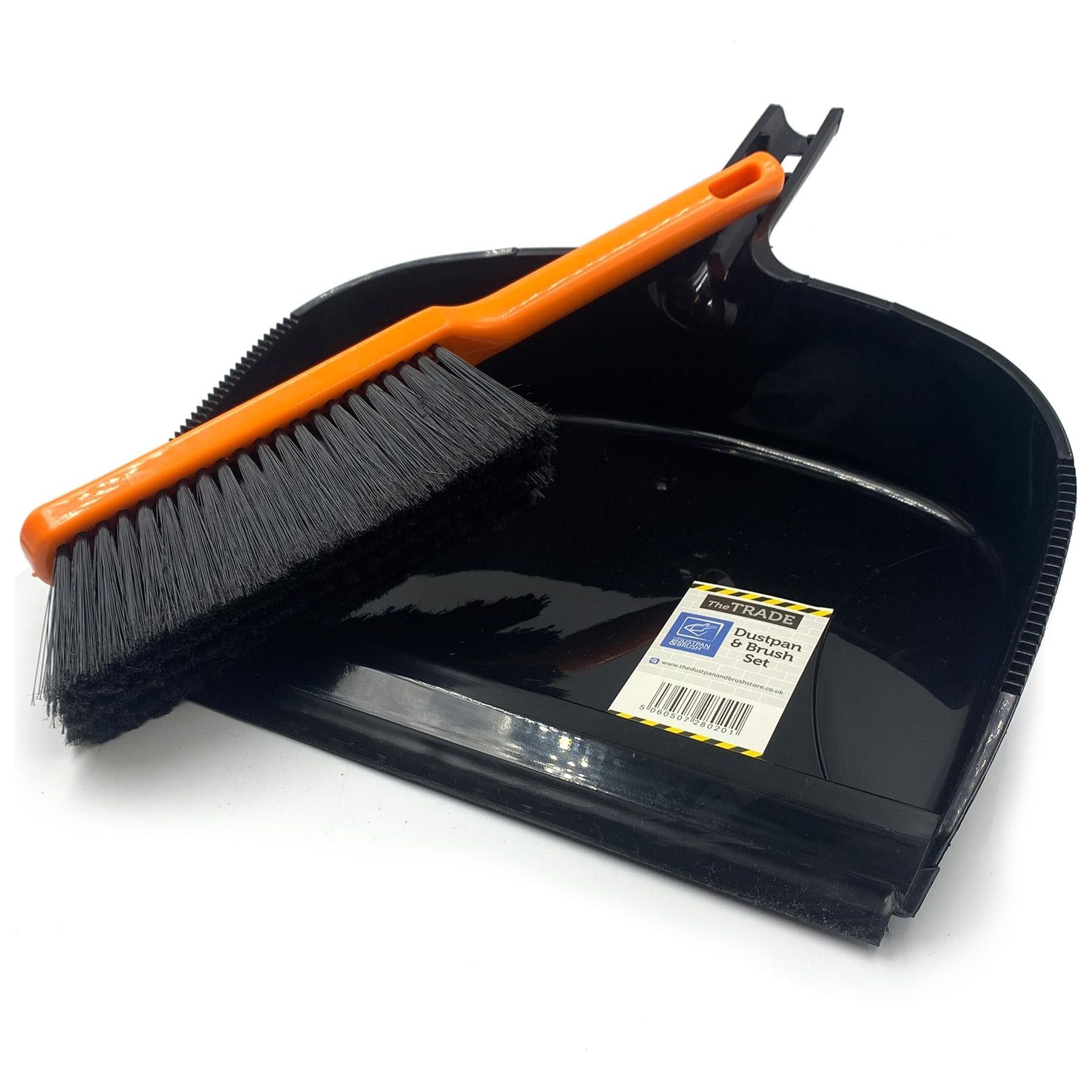 The TRADE Jumbo Dustpan and Large Brush Set - Ideal for Builders, Joiners etc