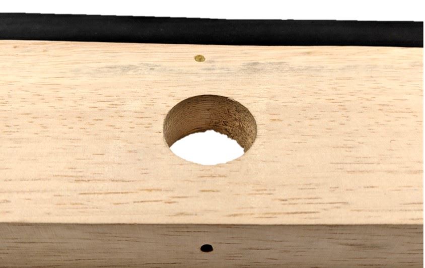 18" Heavy Duty Floor Squeegee with Wooden Handle | Rubber Blade - The Dustpan and Brush Store