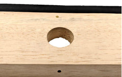 18" Heavy Duty Floor Squeegee with Wooden Handle | Rubber Blade - The Dustpan and Brush Store